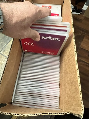 100 redbox empty - dvd, cases