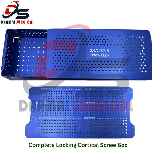 Orthopedic empty lcp screw box - lcp,