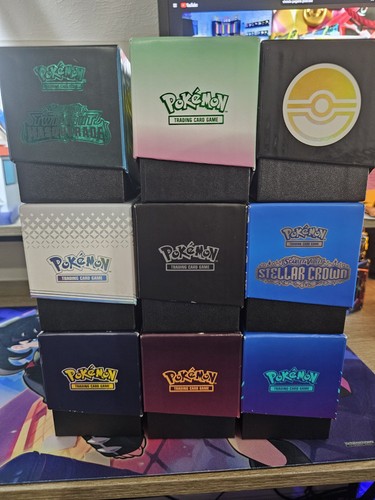 Lot empty pokémon - lot, elite