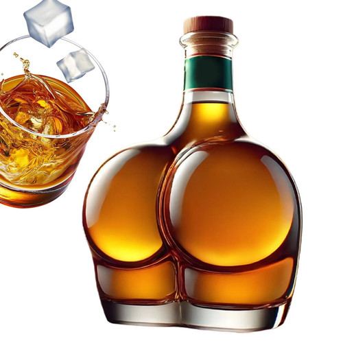 Peach whiskey bottle funny - peach,