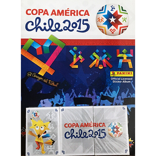 Panini copa america - america, chile