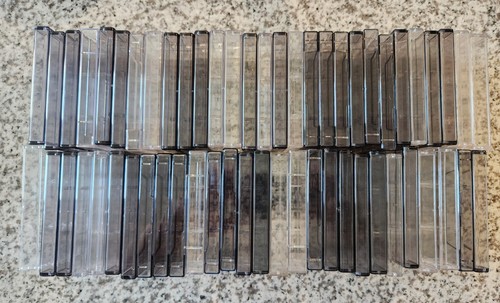 Lot used empty cassette - lot,