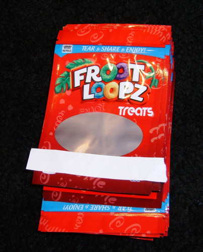 Pack empty edible zip - edible,