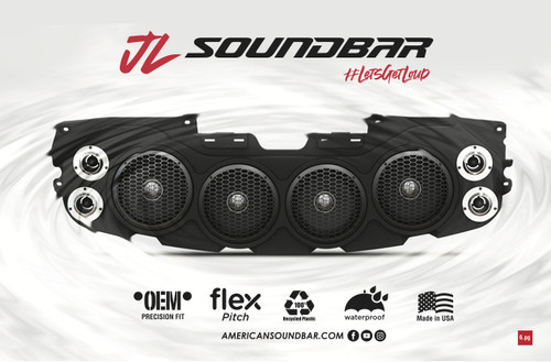 American soundbar jeep - jl, jt