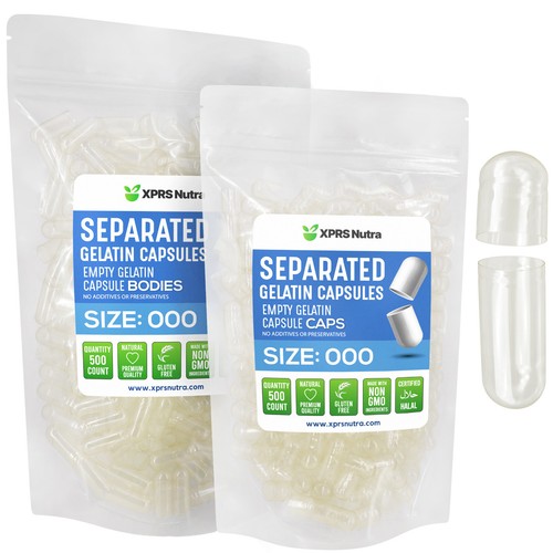 Size 000 separated - size, clear