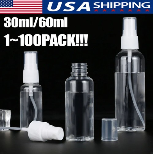 100pc 30ml 60ml travel - 30ml/60ml, spray