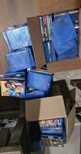 100 assorted empty - assorted, blu