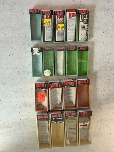 Lot vintage rapala empty - lot,