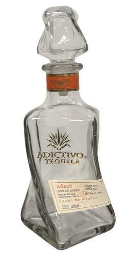 Adictivo anejo tequila bottle - adictivo,